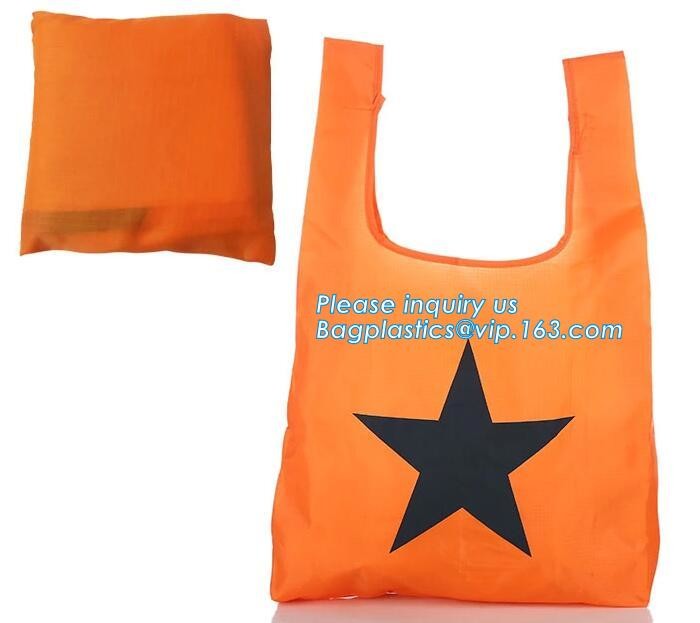 Promotion Custom Eco Friendly Sublimation Polyester Folding Shopping Bag,Promotional Sports Gym Sack Polyester Drawstrin