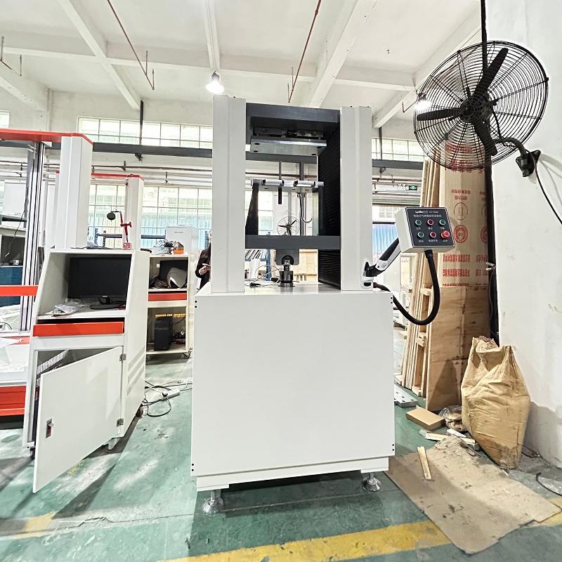 Universal Test Equipment Computerized Gas Spring Fatigue Testing Machine 10T Max Load 50-300mm/Min Stepless Speed 2