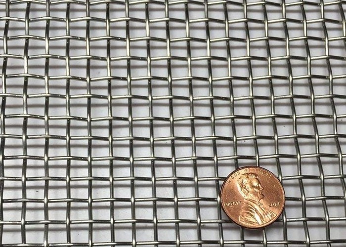 316L Stainless Steel Woven Wire Mesh 5x5 Plain Weave Type Free Sample