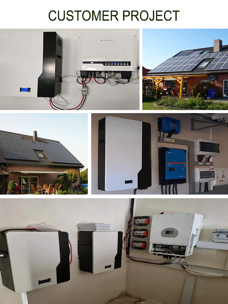 51.2V 10kWh Wall Mount Lifepo4 Battery AKKU 6000 Cycles 5kWh 15kWh 30kWh