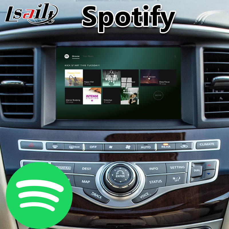 Lsailt Android Navigation Carplay Interface Box for Infiniti JX35 With NetFlix Yandex Waze