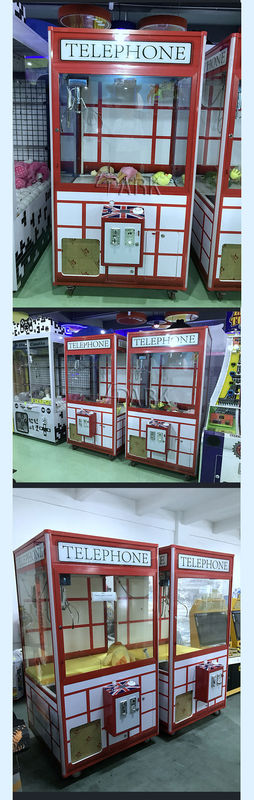 Entertainment Claw Crane Vending Machine Luxury And Atttractive
