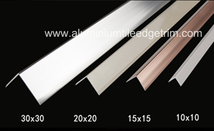 10mm, 15mm, 20mm aluminium corner guards