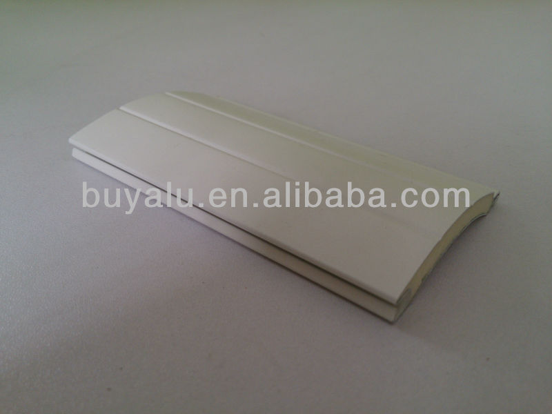 Different Size Aluminium Roller Shutter Slats Different Color Foam Filled Roller Shutter Slats