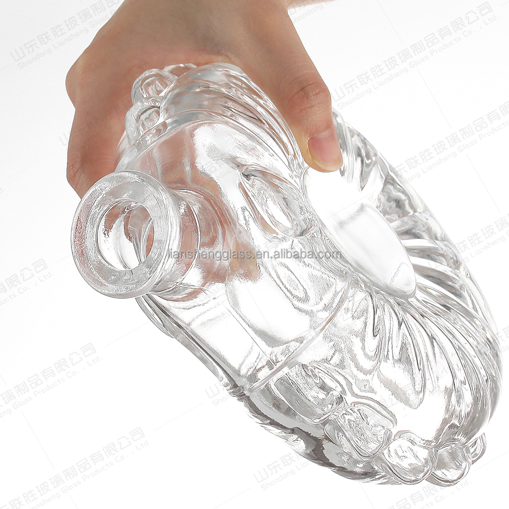 Custom Size Accepted Glass Bottles for Liquor Production Line Production