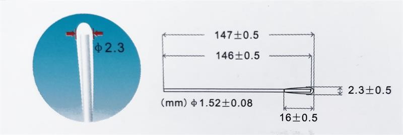 Long Handle Cotton Swabs Cleanroom Consumables 6 Inch Standard Paper / Wood Handle