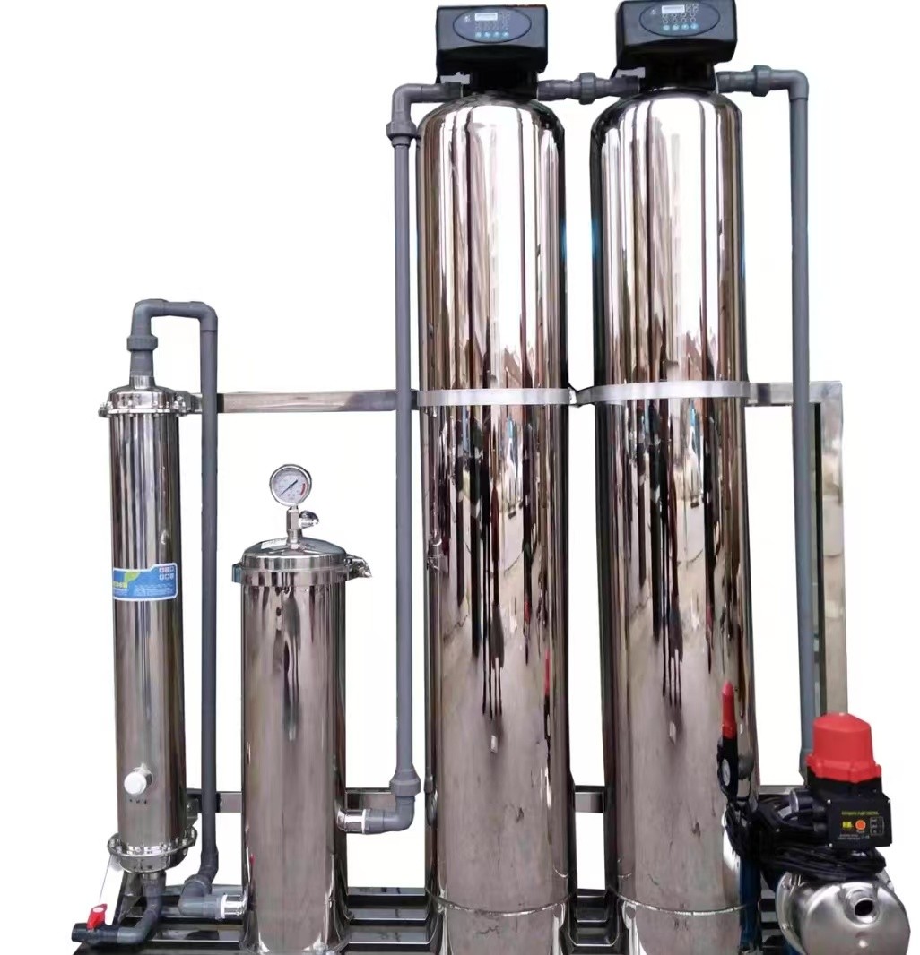 Household Villa Softening Water Treatment Equipment Well Water Filtration Equipment Fully Automatic Water Purifier Ultrafiltration Pre Softener