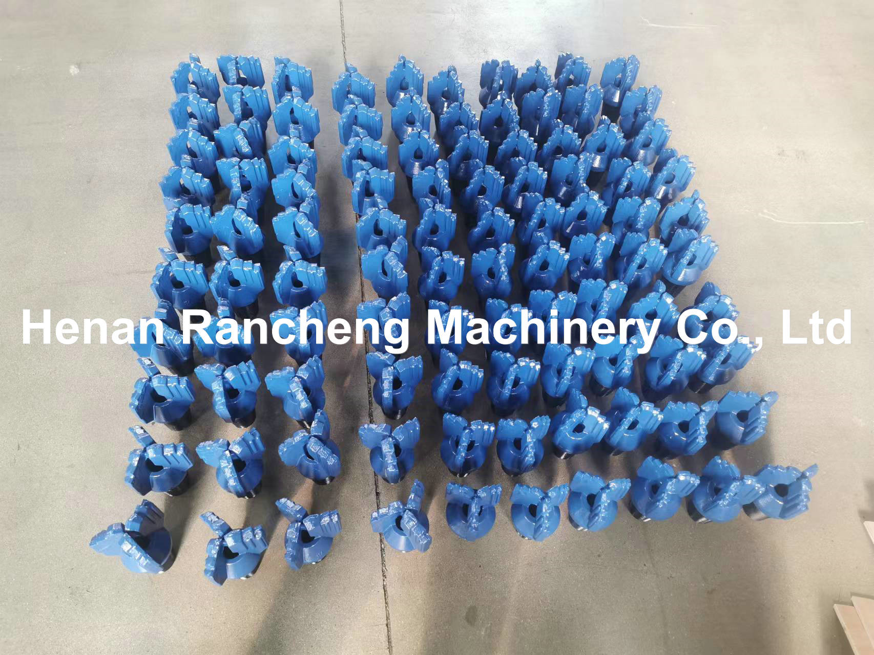 Water Well / Borehole Drilling Rig Tools Three Wing Step Drag Bit