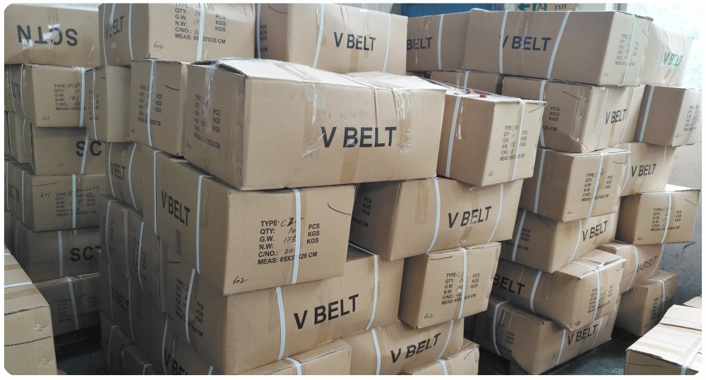 Meeting High Load Handling Requirements with Rubber Cogged V Belt ISO 9001 Certified