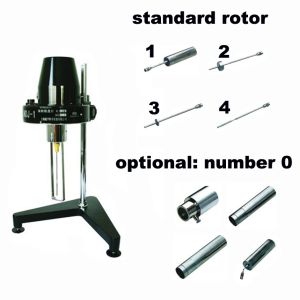 LCD screen touch sreen viscometer