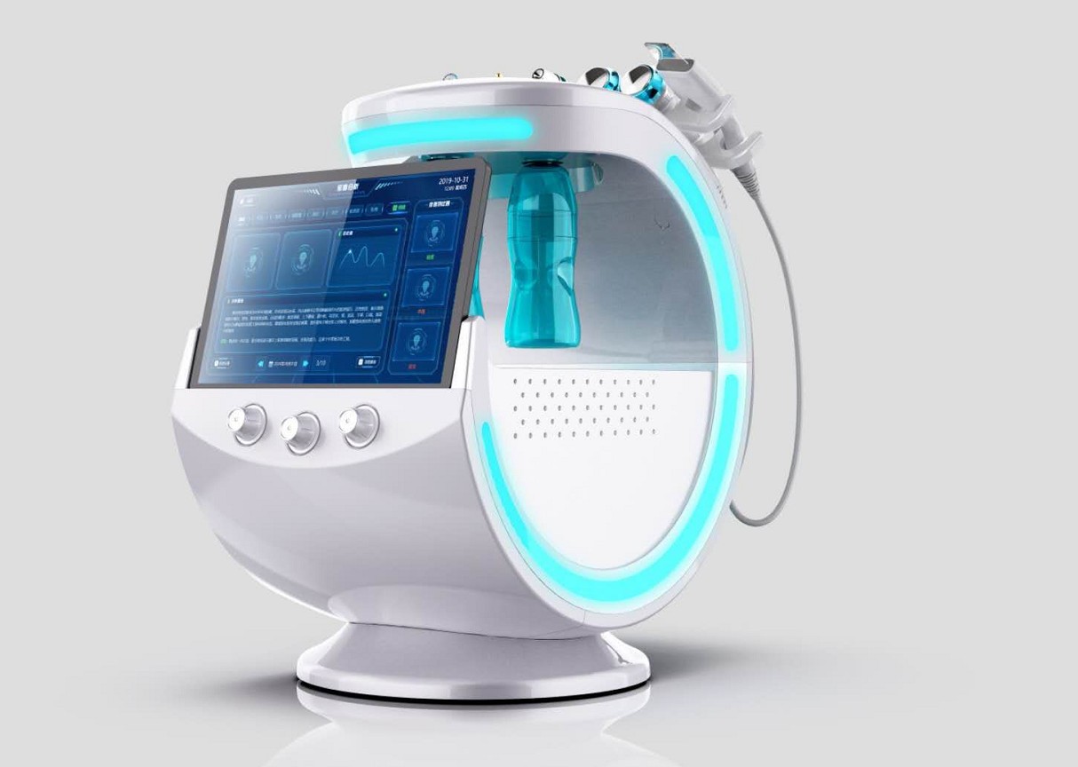 Hydration Microdermabrasion Technology Ice Blue Cleansing Machine