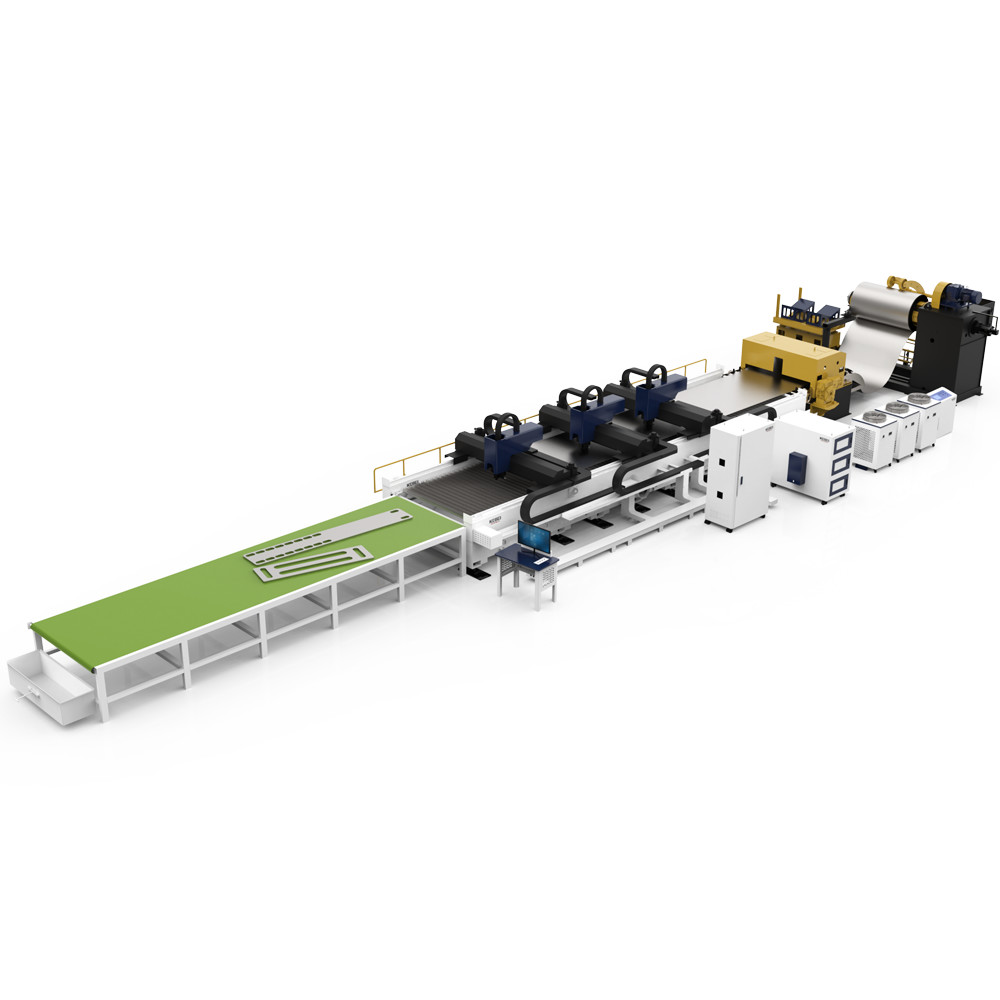 KEBEI Full-Automatic Versatile Coiled Fiber Laser Cutting Machine With 3/380V/50Hz Power Supply