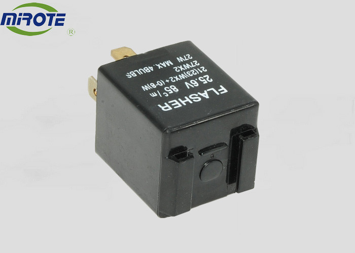 Black 3 Ways 27 Watt Electronic Led Flasher , Led Signal Light Flasher 12/24 Volt 36902A/36902B 81980-87502 166500-0110