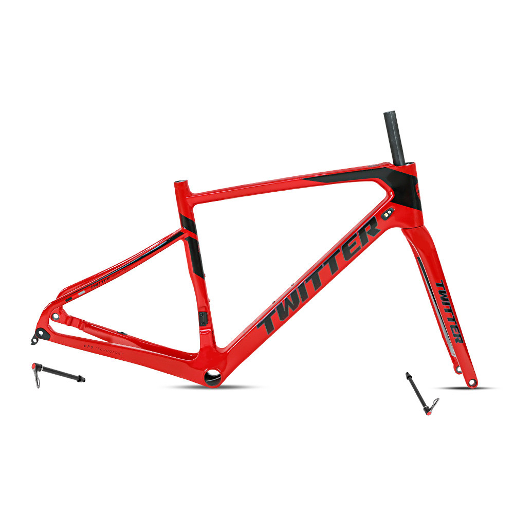 Cyclocross GRAVEL Disc Carbon Road Bike Frame Strong 700*40C