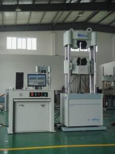 China HUT-1000 Hydraulic Servo Universal Testing Machine, Mechanical test, Round & flat specimen on sale
