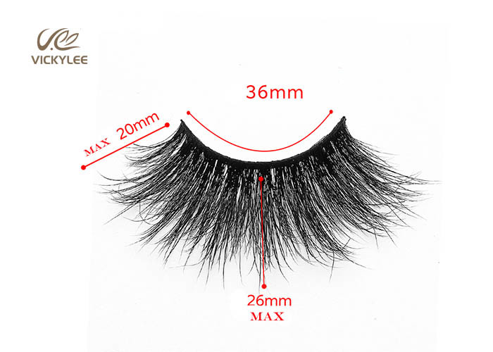 Reusable 26mm Dramatic False Eyelashes For Makeup
