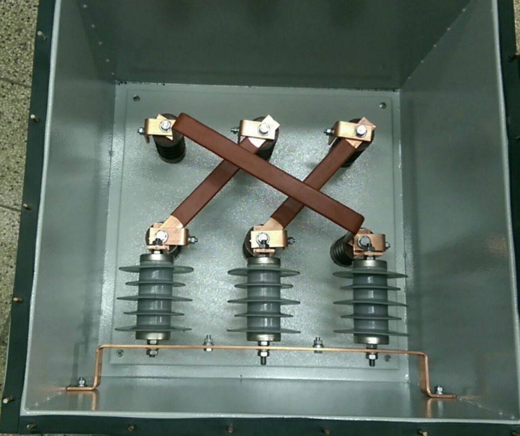 Epoxy Covered Current Connection Copper Busbar for Medium Voltage Box