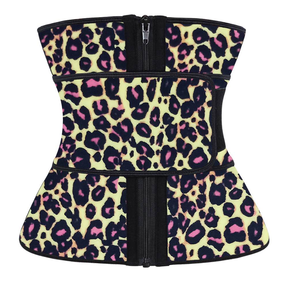 Single Belt Leopard Print Waist Trainer