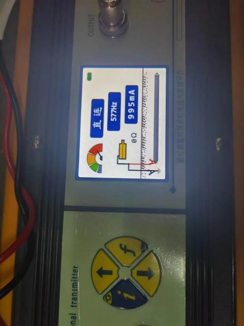Underground Cable Pipe Locator Tester Electric Cable Fault Locator Utility Metal Detector