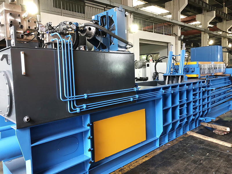 Plastic Auxiliary Machinery For Plastic Press PP PE Hydraulic Baler Machine