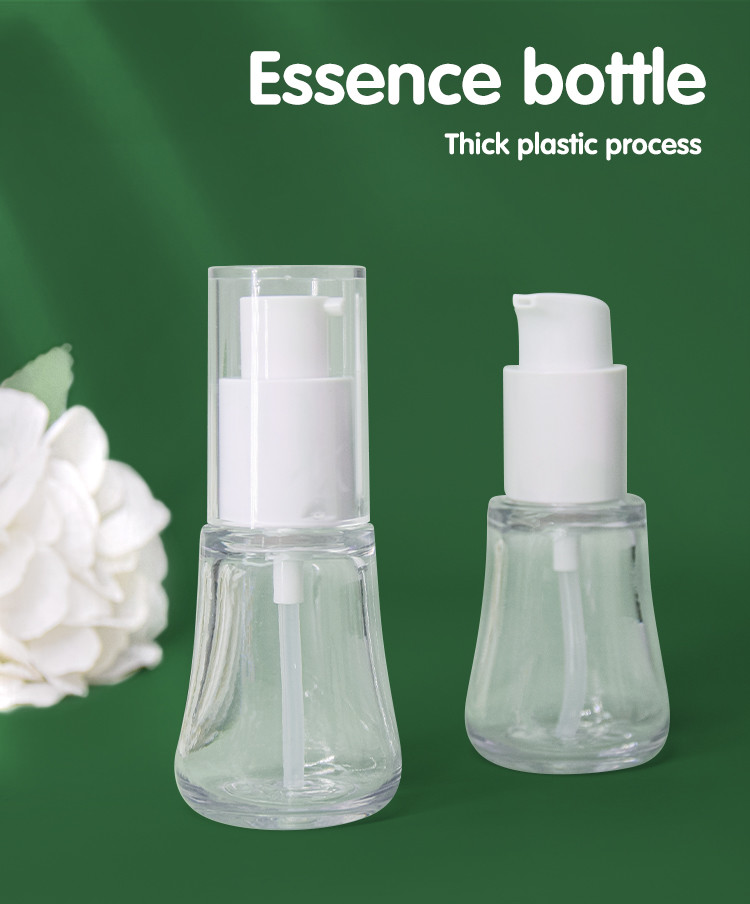 30ml PETG Lotion Bottle Packaging For Essential Oil Trial Cosmetics UKL20