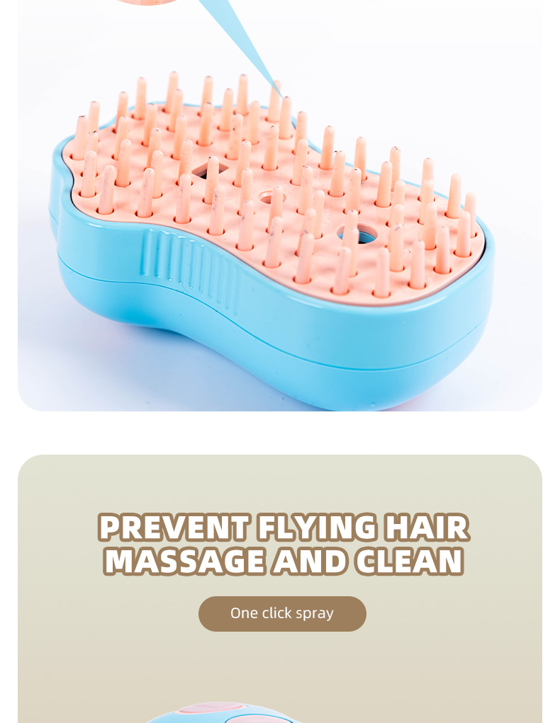 Pet Cat Steam Brush Not Applicable Power Source Upgrade UV Light and Self Cleaning