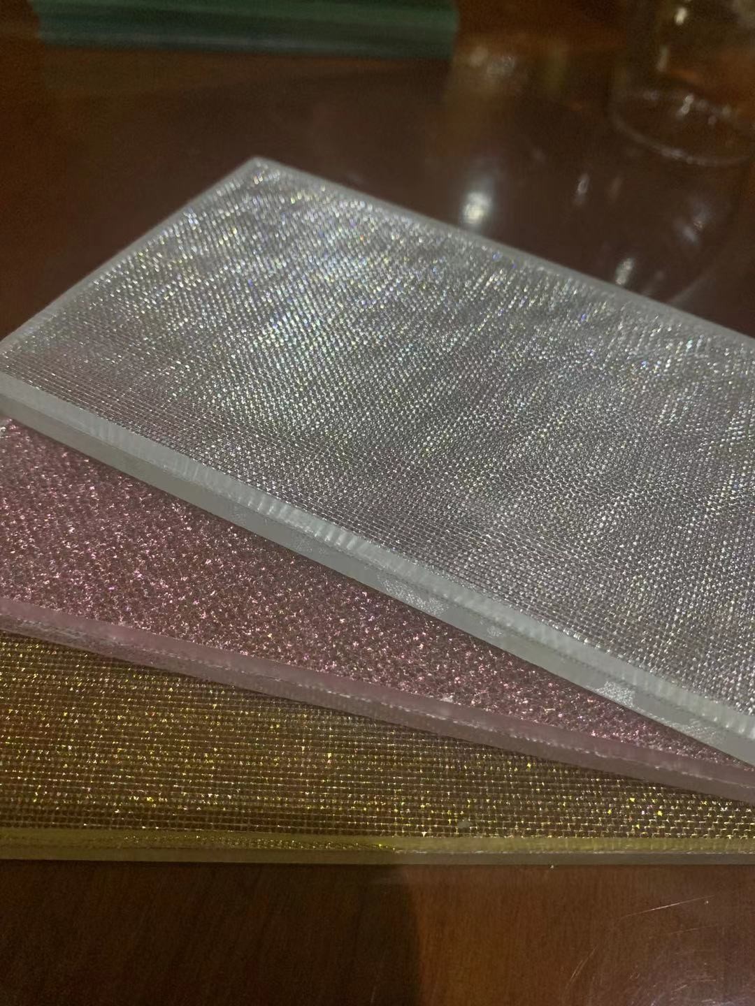 Safety Special Glass Laminated Wired Glass Mesh Laminated Glass