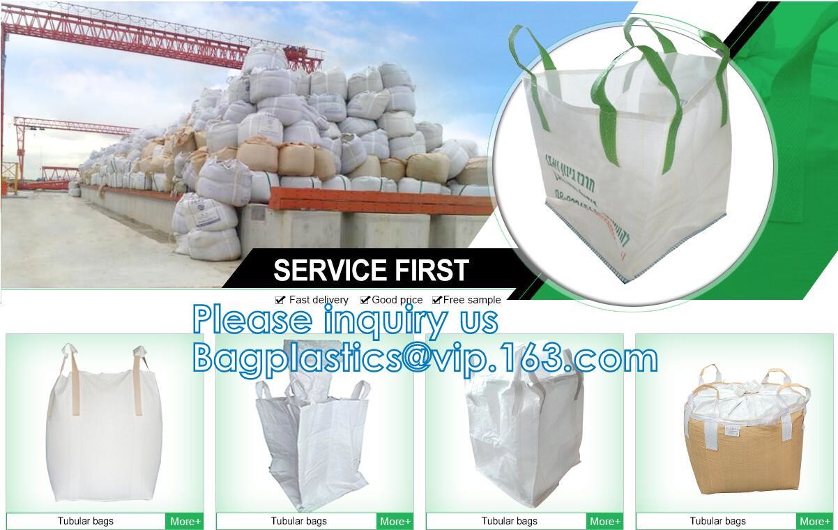 Sand Bags, U-Panel Jumbo Bags, Spout Sacks, Firewood Sacks, Collection Sacks, Dumpster, Breathable Bags
