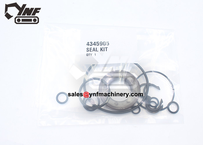High Pressure Black Excavator Sealing For Construction Machines 4345905 Seal Kit Hitachi