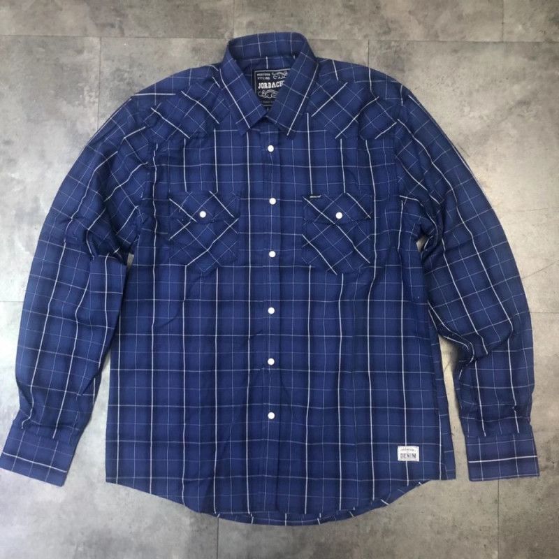 Men'S 8 Color Cotton Plaid Shirts