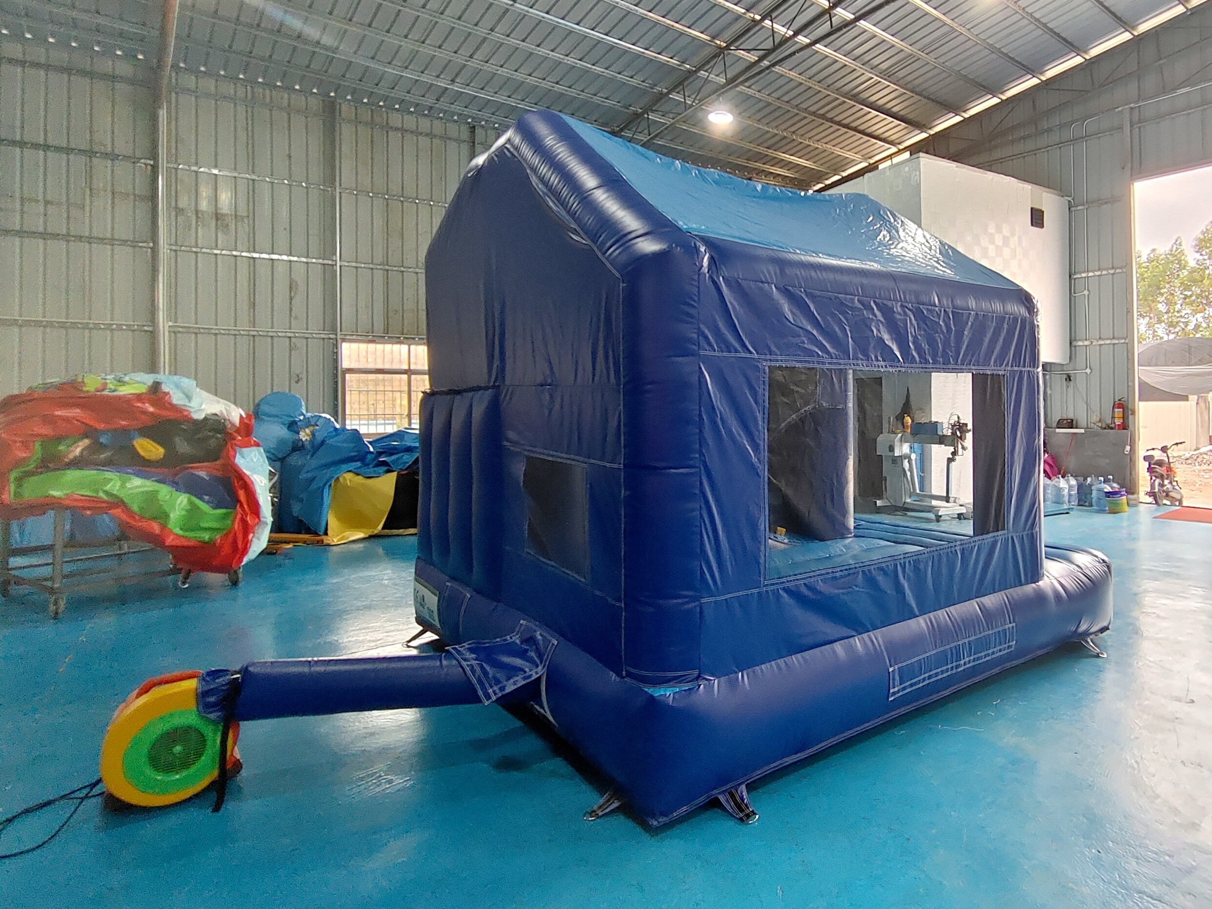 Hot Sale Commercial Inflatable Bounce House With Slides The Frozen Princess Cartoon Inflatable Combo For Kids