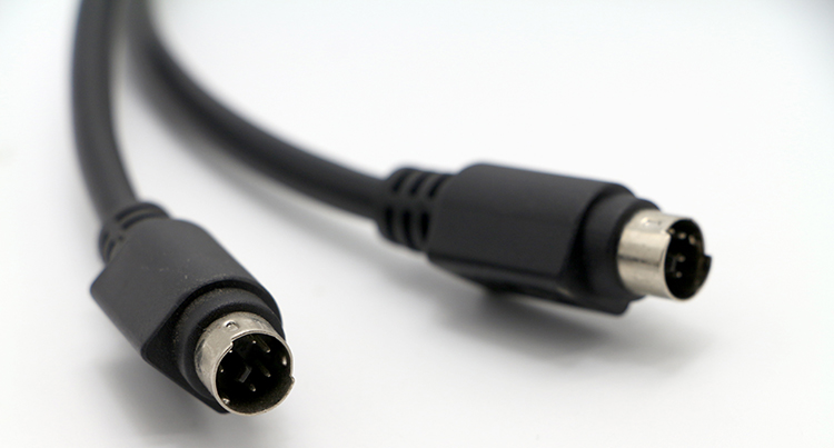Custom Male To Male 6 PIN Mini DIN Plug Video Audio MIDI Extension Cable For PS2 Keyboard