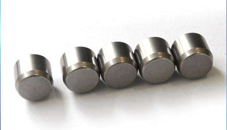 Customized Size Tungsten Carbide Buttons Good Hardness With Flat Top Surface