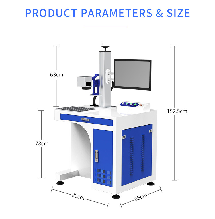 CCD Visual Positioning Fiber Laser Marking Machine