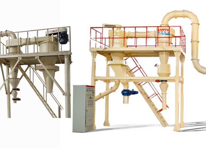 Stainless Steel Air Classifier For Silica Sand Powder 325-1250 Mesh 100-380 r/min