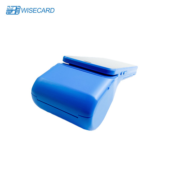 Bank Android Pos Terminal With Receipt Printer Nfc Reader Barcode Scanner