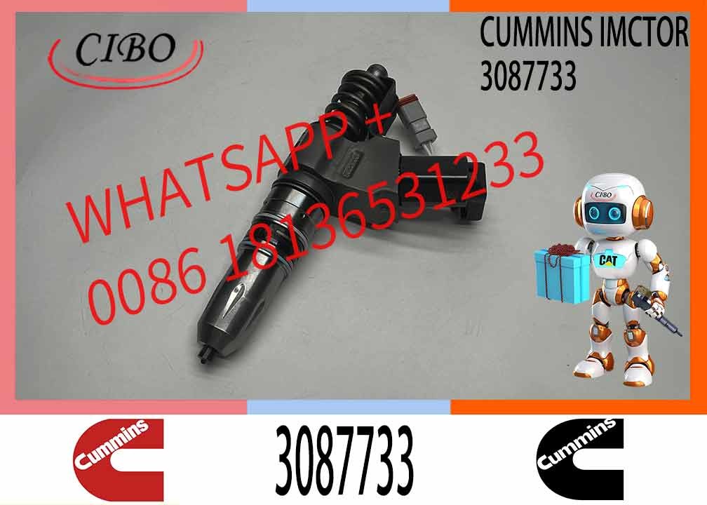 Construction Machinery Parts Fuel Injector For N14 Diesel 3411765 3087733 3095086 3411767 For CUMMINS Diesel Engine