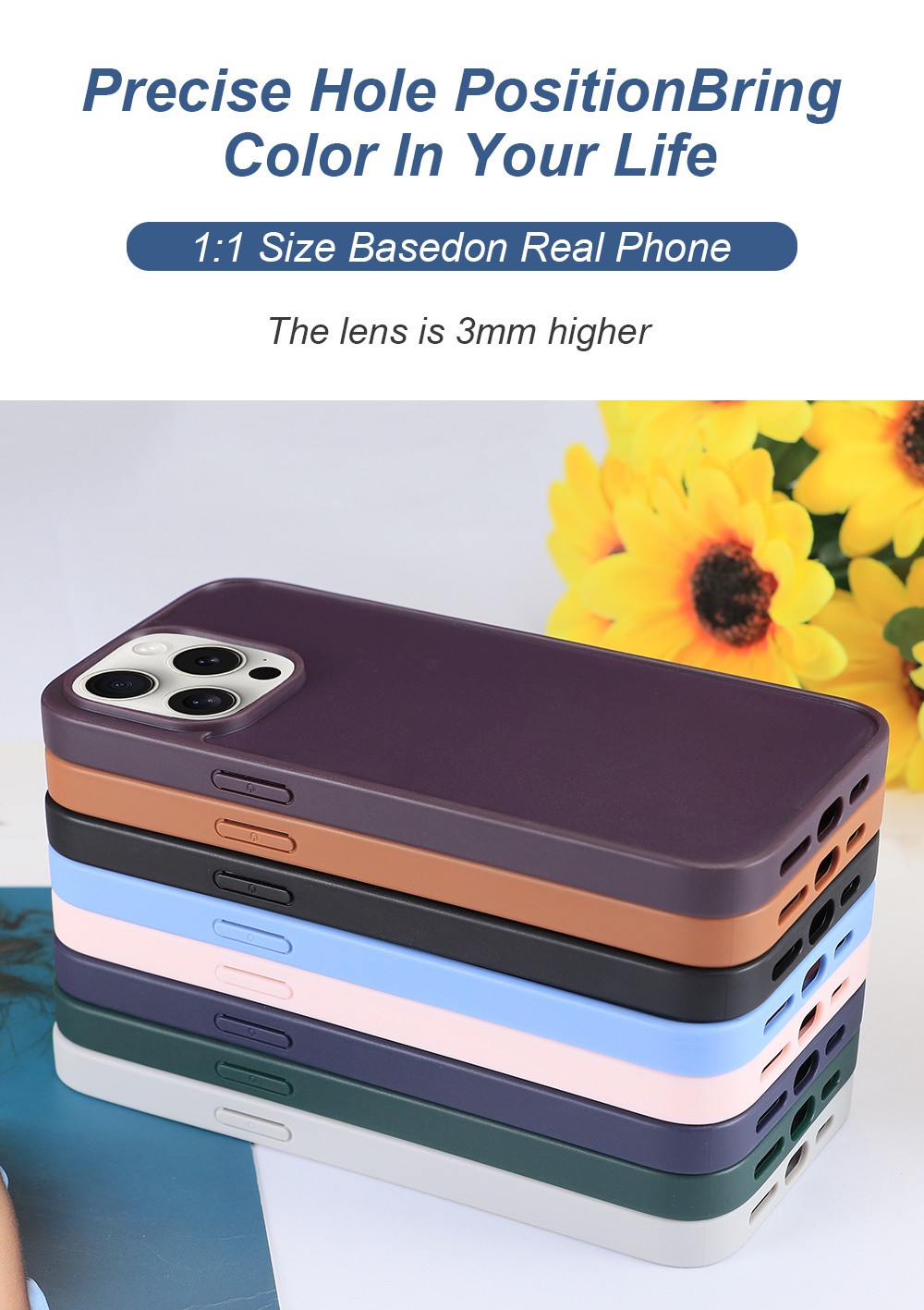 TPU PC Double Groove Blank Cell Phone Case Customized Logo Inlay Wood Leather