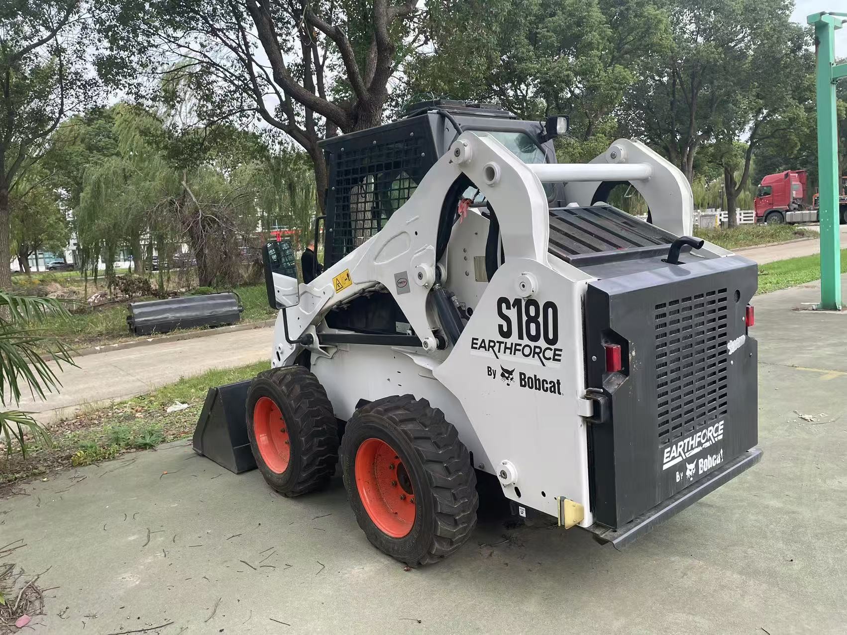 S180 Bobcat Skid Steer Loader Original Color Second Hand Low Maintenance