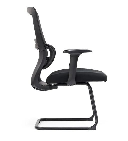 Ergonomic Mesh Back Mid Back Executive Office Computer Chair Staff Mesh Office Chair With Armrest
