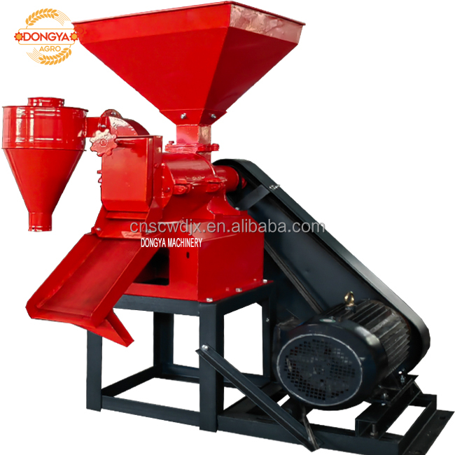 DongYa Agro New Design 700kg Per Hour 10hp Big Rice Mill Machine