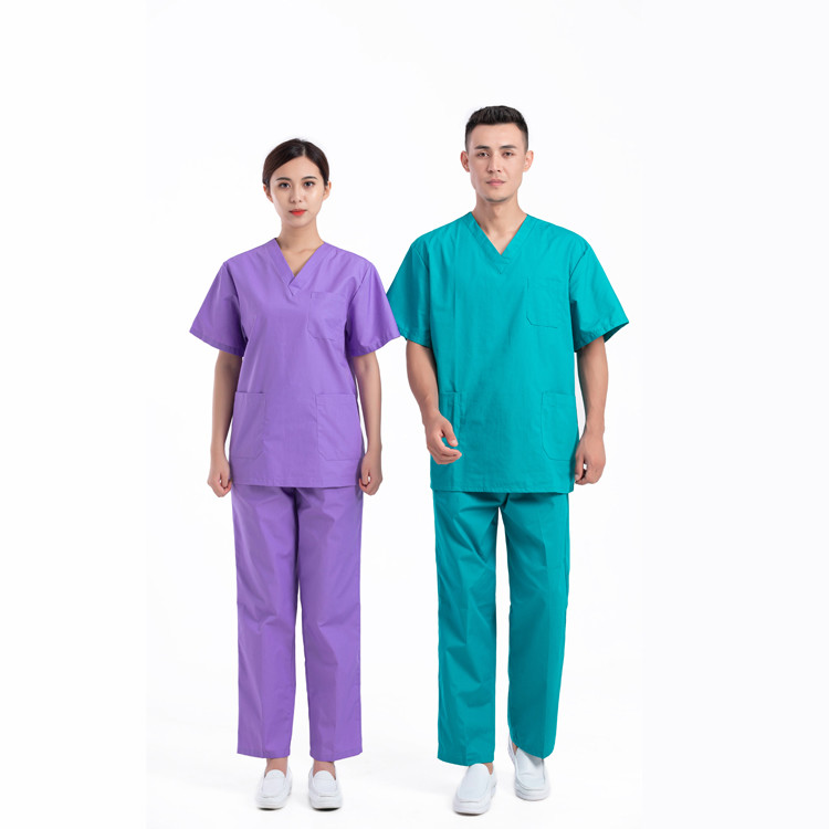 Wholesale OEM Hospital Uniform Nursing Medical Scrubs