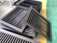 Rectangle Ventilation Blinds Return Air Outlet Diffuser Floor Standing