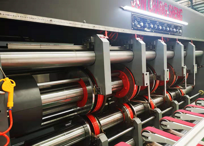 5 Blades Paper Creasing Machine , High Frequency Electronic Slot Machine