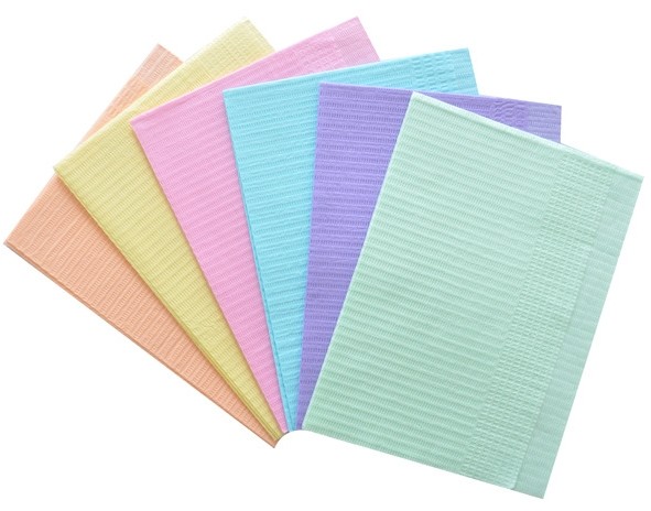 ISO13485 Hospital anti - microbial 45*66cm surgical bibs