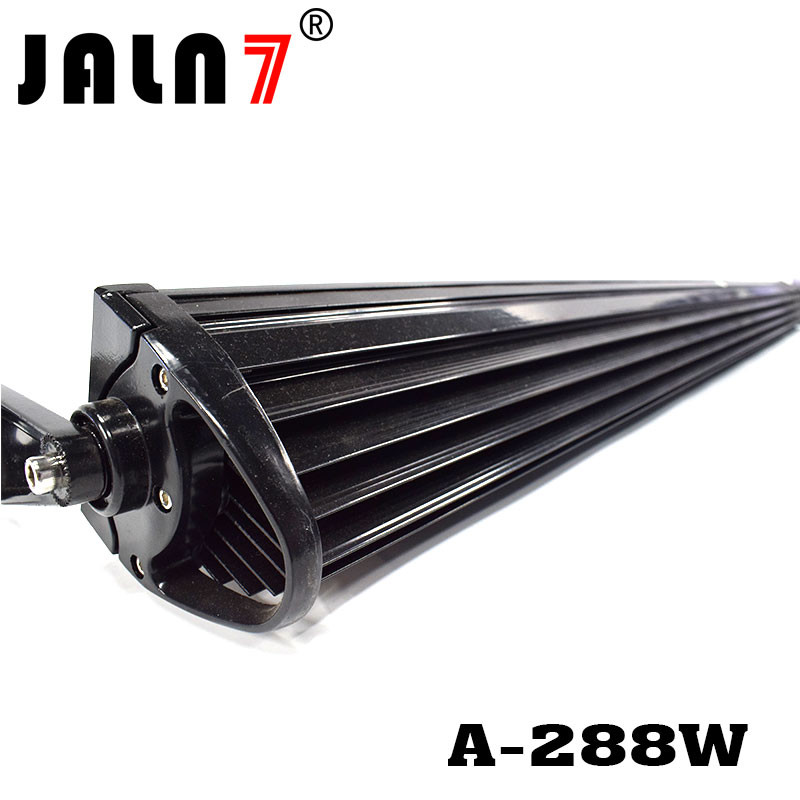 LED Light Bar JALN7 50Inch 288W Spot Flood Combo LED Driving Lamp Super Bright Off Road Lights LED Work Light Boat Jeep