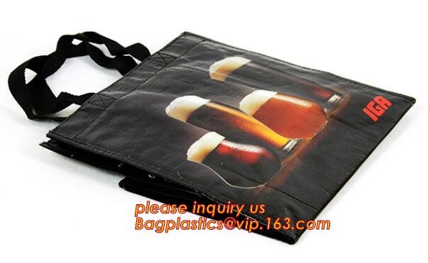 Color Printed PP Woven Carrying Shopping/Grocery Tote Bag,promotional tote laminated pp non woven gift bag fashion handb