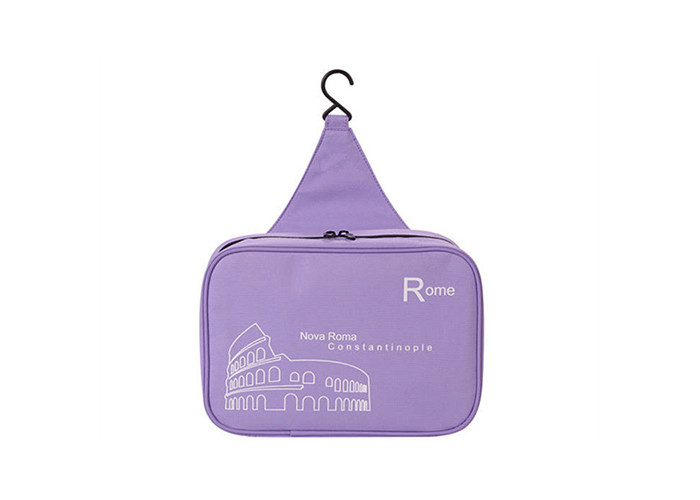 Custom Print Hanging Toiletry Bag Travel Toiletry Bag , Hanging Travel Organizer Bag