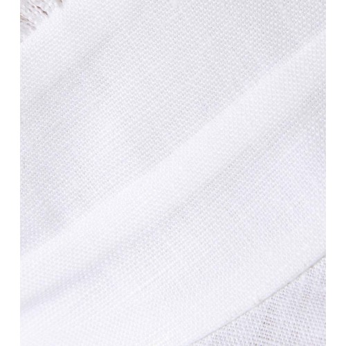 Latest Women Casual Clothing Dresses White Pure Dress Linen