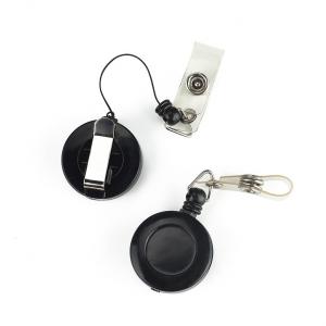 Buy cheap Multipurpose Retractable Badge Reel  , Name Badge Clips For Employee ID Cards product